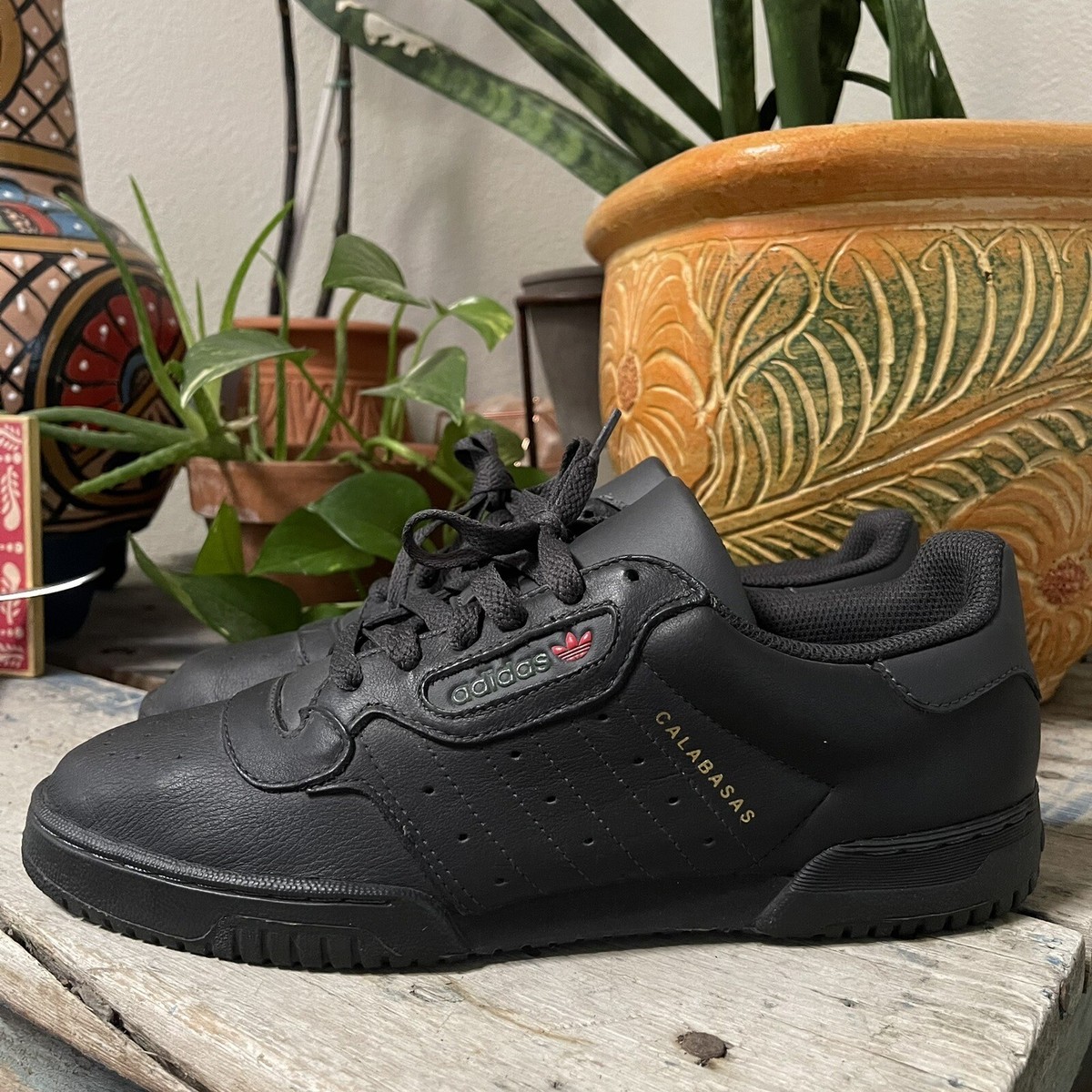 adidas gazelle silver green womens Adidas Yeezy Powerphase Calabasas Core Black – SoleMate Sneakers main image 0