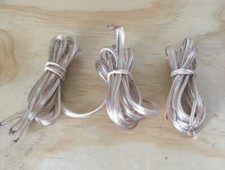 Lot Of 3 Bare Speaker Wire 7ft Each