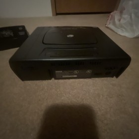 Sega Saturn Console with 5 Games  2 Controllers And Carry Case Lot Please Read