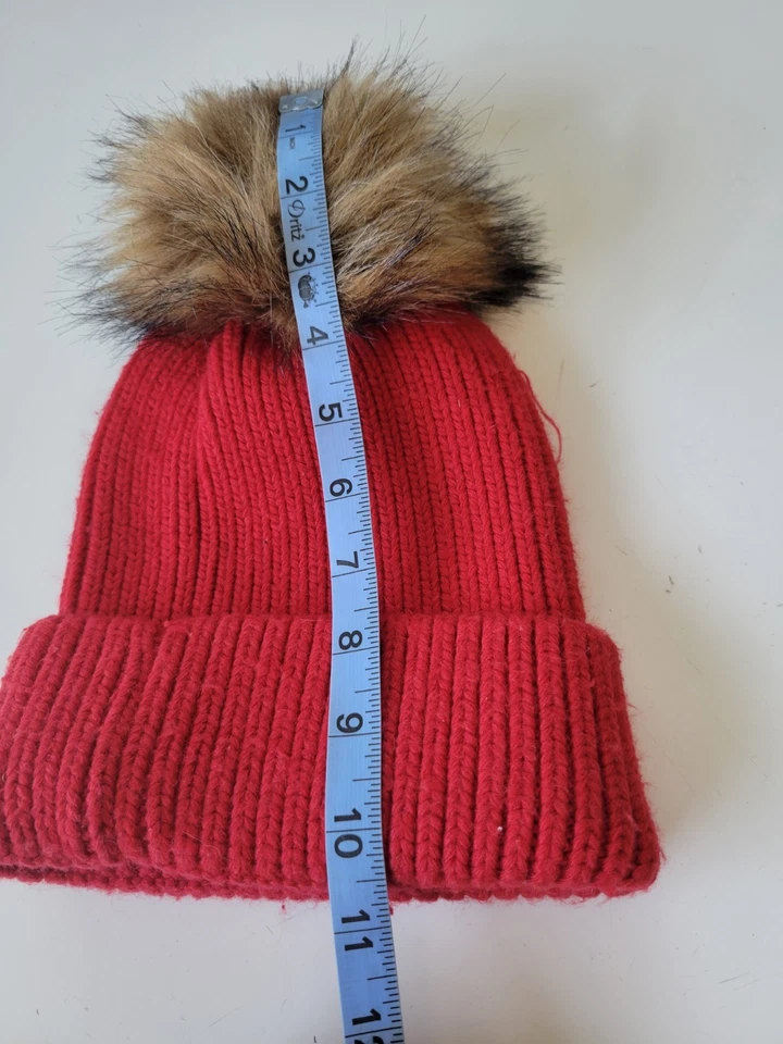 Gorro rojo de mezcla de lana Norla Canada Foto 2 de 4