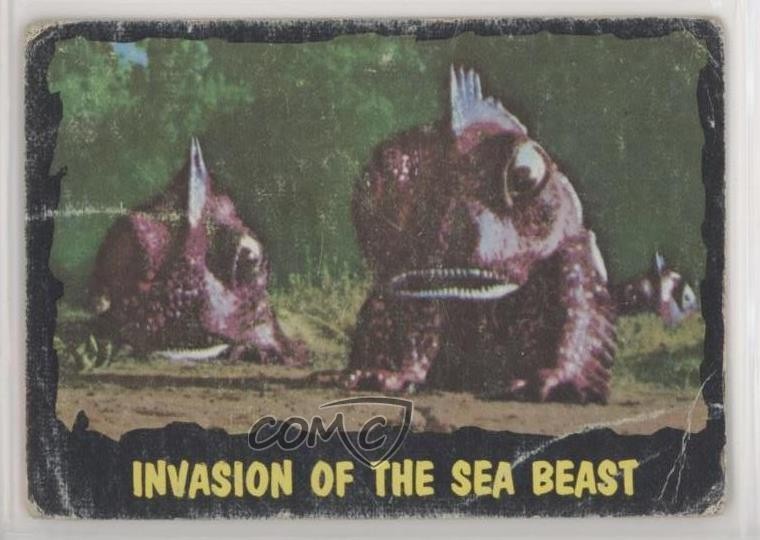 1964 O-Pee-Chee Outer Limits Invasion Of The Sea Beast #18 0s4