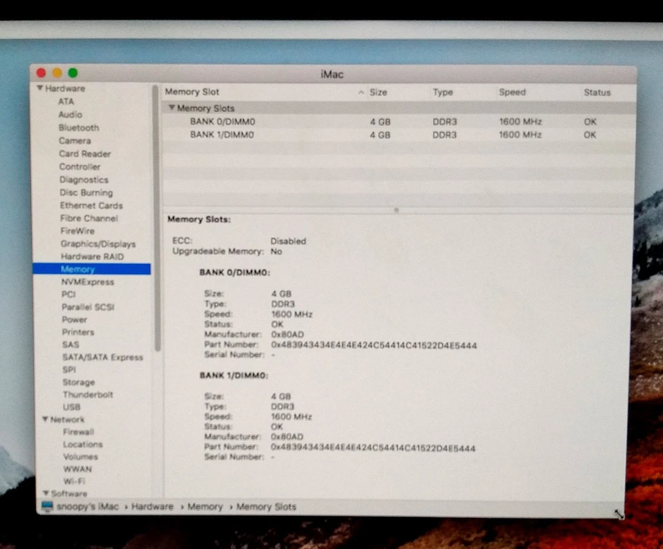 Apple iMac 21.5" Mac OS X High Sierra Keyboard Mouse Core i5 8GB RAM 500 GB HDD - Image 4 of 4