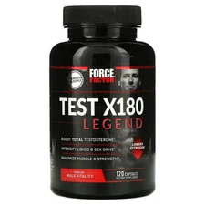 Force Factor Test X180 Legend ~ Test Booster Muscle Builder ~ 120 caps Exp 03/29