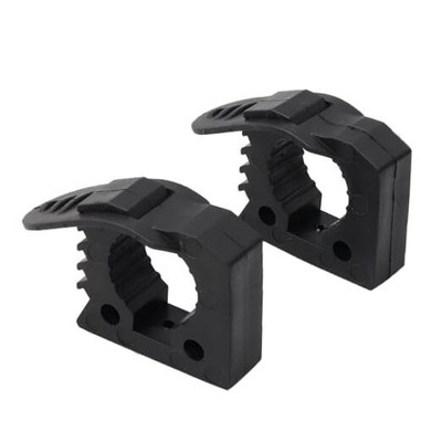 Pcs Shovel Mount, Rubber Clamp Grip for 1-1/7'' to 1-4/9'' Diameter Tools and 2