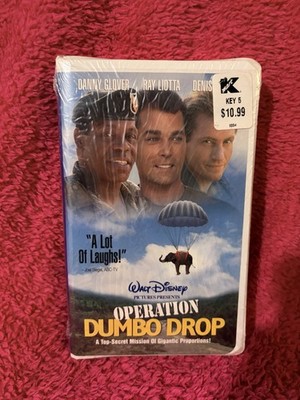 Walt Disney Home Video VHS Operation Dumbo Drop Sealed