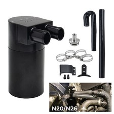 Billet Aluminum Air Oil Separator Catch Can Reservoir For Bmw N20 N26 F20 F30