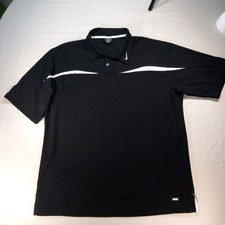 Nike Team Dri-FIT Black Performance Polo Shirt Men's XL