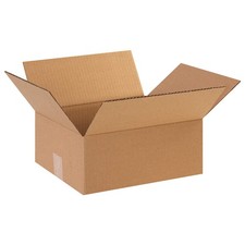 GRAINGER APPROVED 11R324 PK 25 Shipping Box,12x10x5 in 11R324