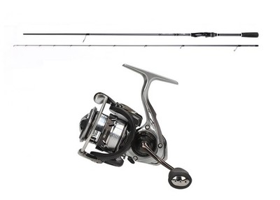 Mostal Daiwa Dropshot Combo 2,35m / 5-18g Angelset Rute + Rolle