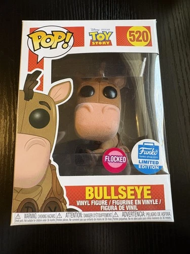 Funko Pop! Disney Pixar Toy Story Bullseye #520 Flocked exclusive Vinyl Figure