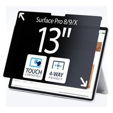 StarTech 4-Way Privacy Screen For 13-inch Surface Pro 8/9/X Laptop
