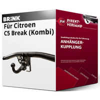 AnhäNgerkupplung Abnehmbar für Citroen C5 Break (Kombi) 02.2008-Jetzt Neu