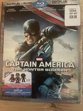 Captain America: The Winter Soldier (Blu-ray Disc, 2014Includes Digital Copy 3D)