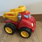Tonka CHUCK & FRIENDS Dump Truck Talks Moves Interactive Toy Hasbro 2008 Works