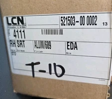 LCN 4111 x EDA x RH x 689 Aluminum Closer - Extra Duty Arm