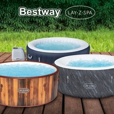 Bestway Whirlpool Hot Hub Outdoor Pool Heizung Massage Ø 180 cm