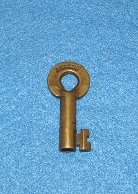 Rare & Vintage W. BOHAN NAN - BROOKLYN N.Y.  Railroad Brass Switch Key 