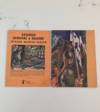 TSR - VINTAGE D D AD D DUNGEON MASTER S SCREEN 3RD PRINTING 9024 1979