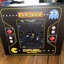 G Fuel Pac-Man Power Pellet Light-Up Collector's Box ONLY   NO CUP OR TUB 