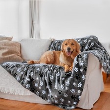 New Waterproof Pet Blanket Dog Blankets Pattern Printing Super Soft Warm Fluffy