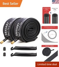 Heavy Duty Bike Tubes 2PCS 16"/ 20"/ 24"/ 26"/27.5" x1.75/1.9/2.0/2.1/2.125 S...