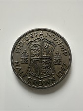 King George VI 1947 Half Crown Coin