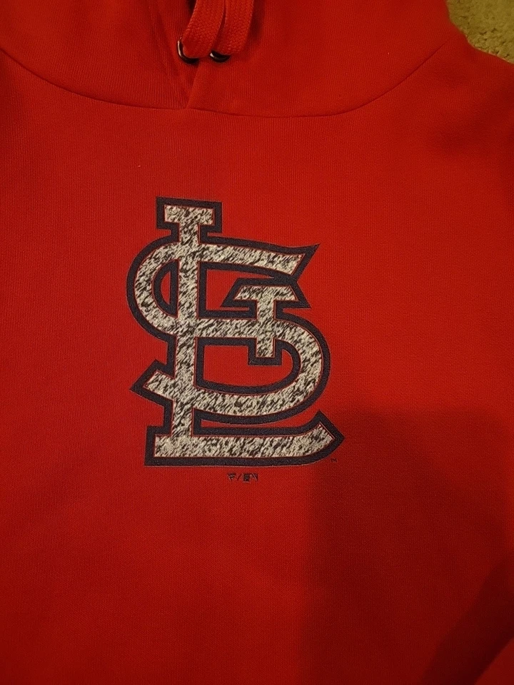Sudadera con capucha mediana para mujer St. Louis Cardinals Fanatics Foto 2 de 4