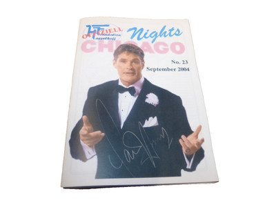 David Hasselhoff Fanclub Magazin No.23/2004+Chicago The Musical Selten