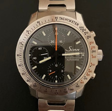 Sinn 303 Chronograph Day Date Black Dial Automatic Men's Watch from JP