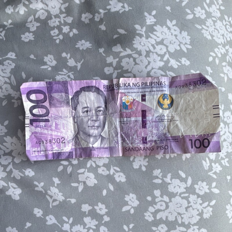 2025 Philippines 100 Piso Circulated Banknote Sandaang Piso Uncertified Ungraded