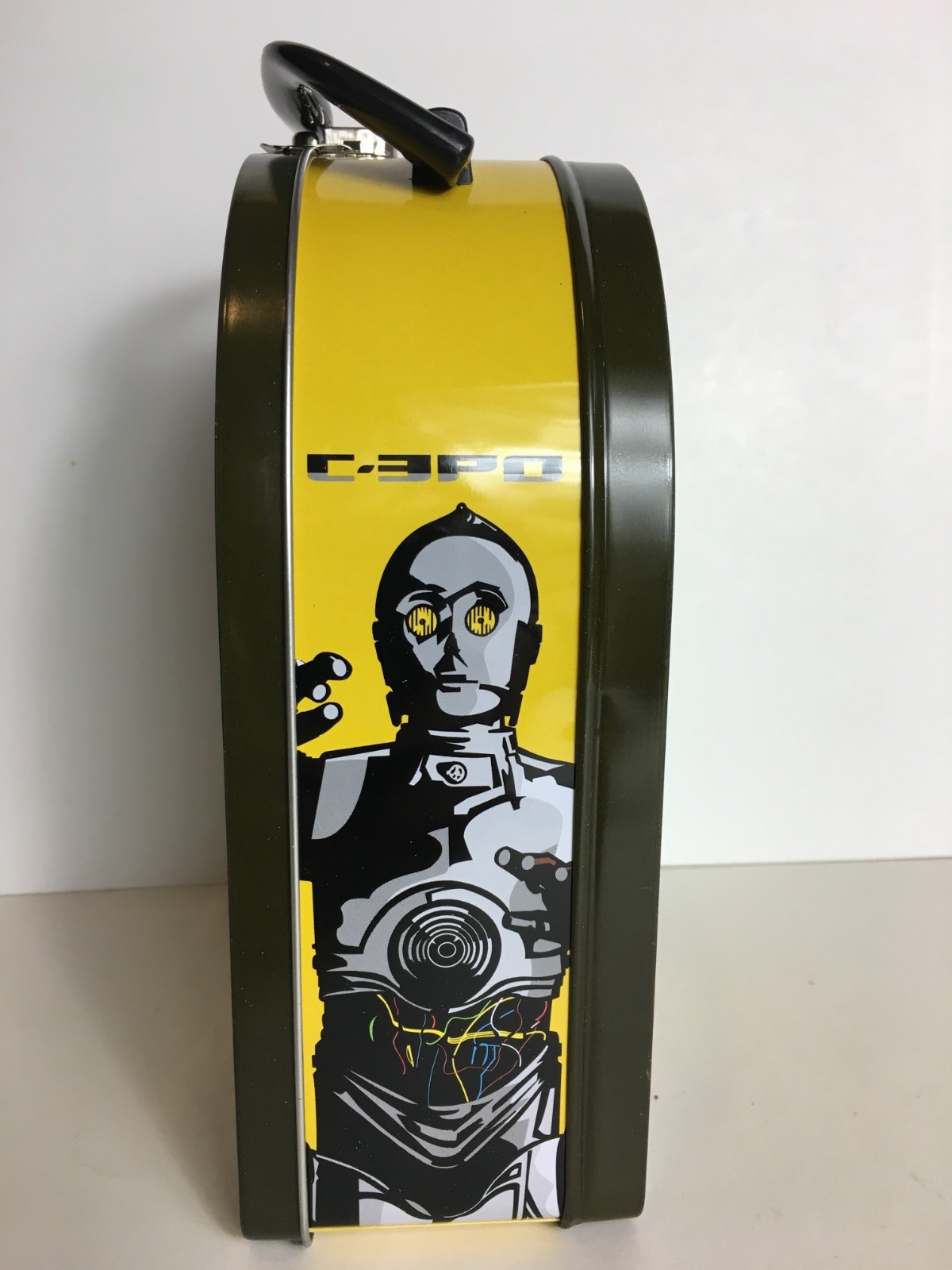 Star Wars C-3PO & Darth Maul Lunch Box lot Tin Box Co. Lucasfilm lunchbox