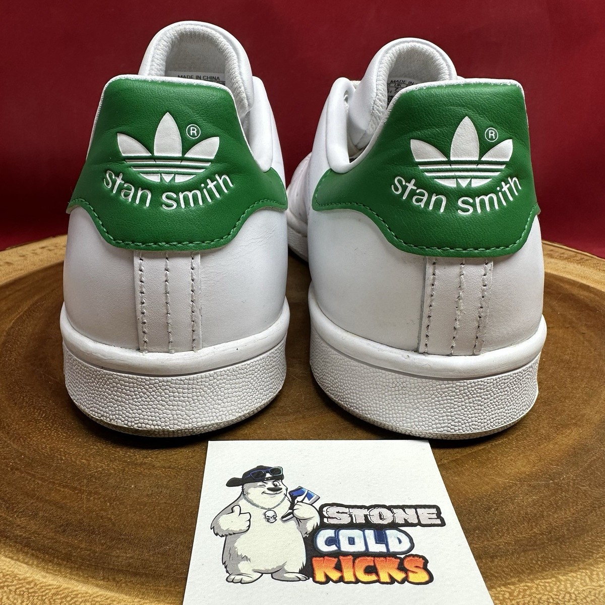 Adidas Originals Stan Smith Trainers White Green M20324 Retro