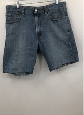 Men's Levi's Blue 505 Regular Fit Jean Shorts - Size 34x30