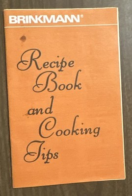 Vintage 1986 Brinkmann Smoker Guide & Recipe Book