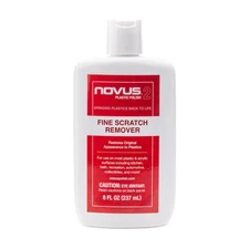 NOVUS Plastic Polish 2 Scratch Remover 8 Oz High Quality for Autos and Plastics