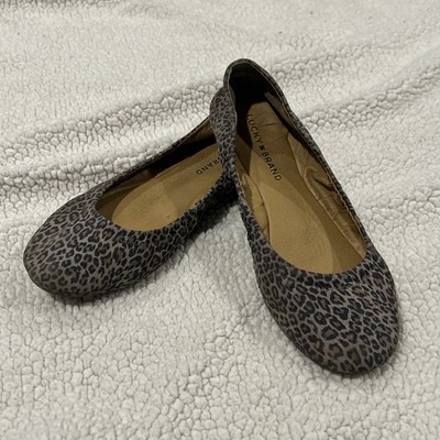 Lucky Brand Emmie Ballet Flats Cheetah Leopard Print Women s Size 8.5 M