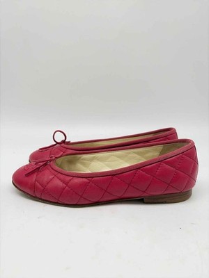 Chanel Red Size 36 Slip On Flats | eBay