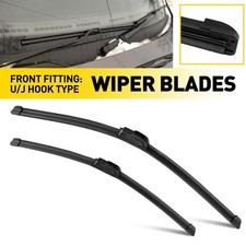 For Vauxhall Vivaro 2001-2014 Front L+R Wiper Blades Window Windscreen 24''+21''