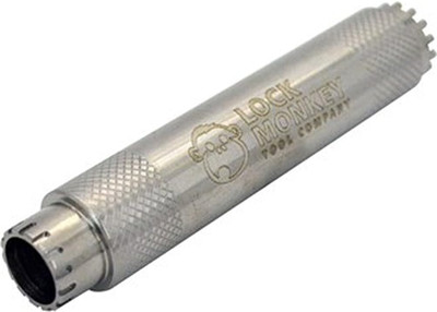 Lock Monkey Hollow Stainless Steel Lock Cylinder Cap Tool for Locksmiths