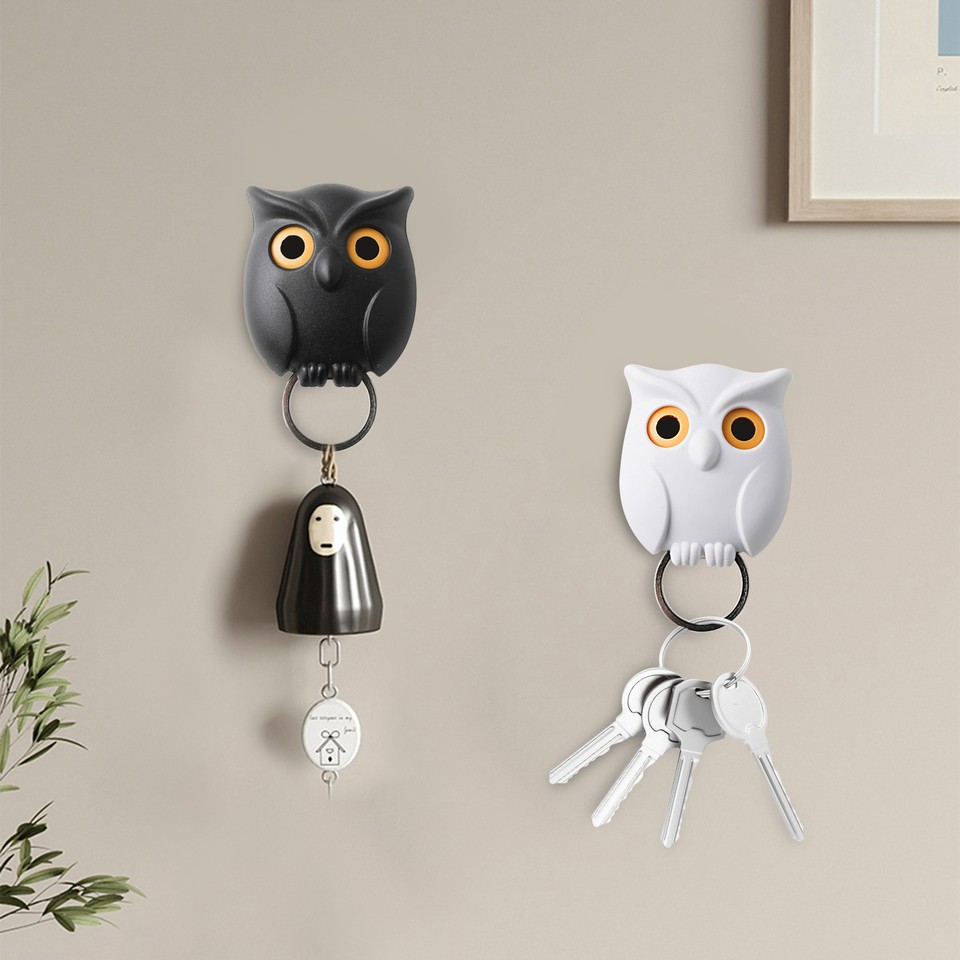Night Owl Key Holder Hoot Holder Keys, Night Owl Wall Key