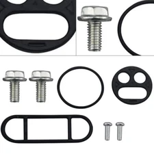 New Fuel Petcock Shut Off Valve Repair Rebuild Kit Pet Cock for Yamaha Kawasaki
