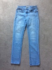LEVI Women  s Mid Rise Skinny Denim Blue Jeans Size 29
