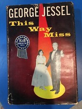 ORIGINAL JAZZ-SINGER ACTOR GEORGE JESSEL-SIGNED 1955 BOOK, 