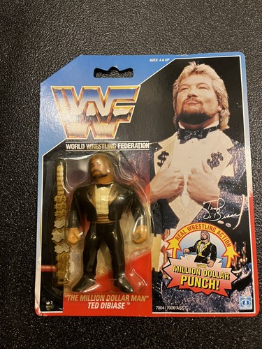 wwf hasbro million dollar man ted dibiase series 1...