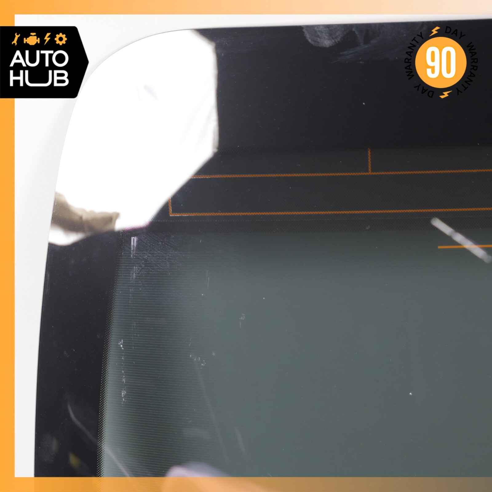 06-11 Bentley Continental Flying Spur Rear Windshield Wind Shield Glass OEM