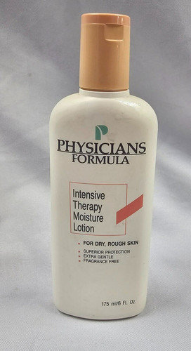 Vintage 1991 Physician's Formula Intensive Therapy Moisture Lotion 6 fl oz