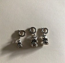 THE 3 LITTLE BEARS Shoe Charm - for Bracelet, KeyRing, Hat, Buckle, Zipper