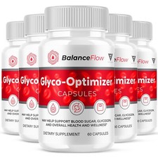  5 Pack Balance Flow Glyco Optimizer Supplement BalanceFlow 300 Capsules 