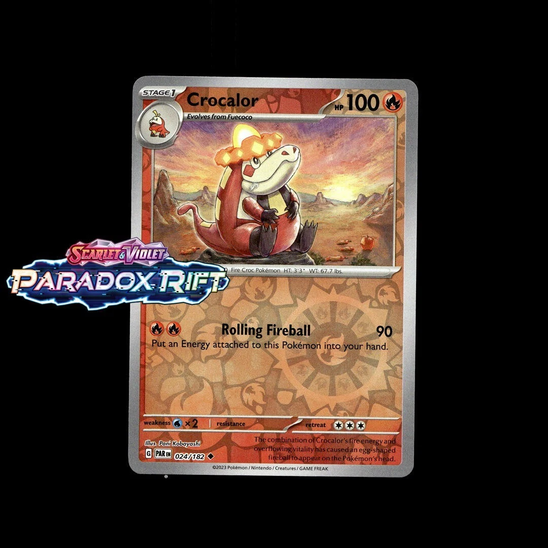 Crocalor Pokémon TCG Cards for sale