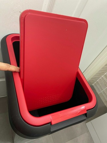 Plastic Recycle Recycling Bins Waste Dustbin Kitchen Storage Pet Food Container - Picture 21 of 40